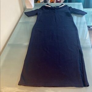 Lauren Ralph Lauren Navy and White Nautical Cotton Dress - Preppy + Coastal Cool